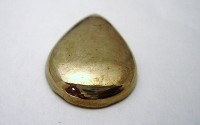 Pierre polie Pyrite en cabochons.