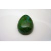 Pierre polie Chrysocolle en cabochon.