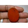 Pierre polie Jaspe rouge en cabochon.