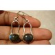 Boucles d'oreilles argent et labradorite