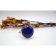 Bague argent et Lapis lazuli T 56