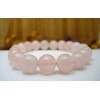 Bracelet en pierre Quartz rose.