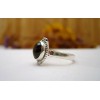 Bague argent avec Grenat T 51