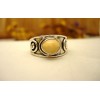 Bague en argent et Opale T 58