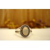 Bague en argent et Opale T 56