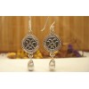 Boucles d'oreille argent et Perle.