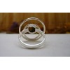 Bague en argent et Oeil de tigre T 56