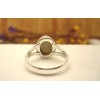 Bague en argent et Labradorite T 57