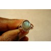 Bague en argent et Labradorite T 57