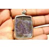 Pendentif argent et Charoite.