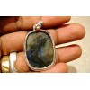 Pendentif argent et Labradorite.