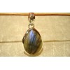 Pendentif argent et Labradorite.