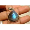 Pendentif argent et Labradorite.