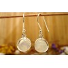 Boucles d'oreilles en argent et Pierre de lune.