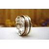 Bague en argent masssif T 55.5