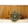 Pendentif argent et Agate..