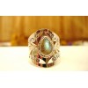 Bague en argent et Labradorite T 57