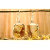 Boucles d'oreilles Jaspe paysage