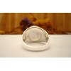 Bague homme en Pierre de lune T 58