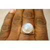 Bague homme en Pierre de lune T 60