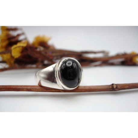 Bague homme en Black star T 66