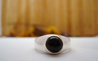 Bague homme en Black star T60