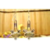 Boucles d'oreilles en argent et Labradorite