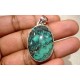 Pendentif en argent et Turquoise.