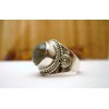 Bague argent et labradorite T 51