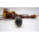 Bague en argent et Labradorite T54