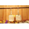 Boucles d'oreilles argent et Pierre de lune