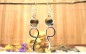 Boucles d'oreilles argent et Oeil de tigre