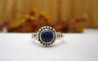 Bague argent et Lapis lazuli T 51