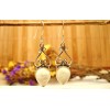 Boucles d'oreilles Préhnite