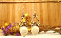 Boucles d'oreilles Préhnite