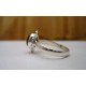 Bague en argent et Grenat T 51.5